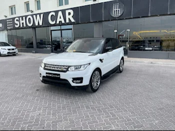 Land Rover  Range Rover  Sport Super charged  2014  Automatic  240,000 Km  8 Cylinder  Four Wheel Drive (4WD)  SUV  White