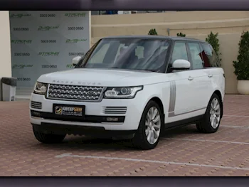 Land Rover  Range Rover  Vogue SE  2015  Automatic  70,000 Km  8 Cylinder  Four Wheel Drive (4WD)  SUV  White