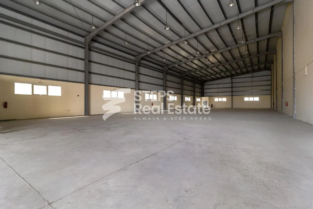 Warehouses & Stores - Al Rayyan  - Industrial Area  -Area Size: 5000 Square Meter