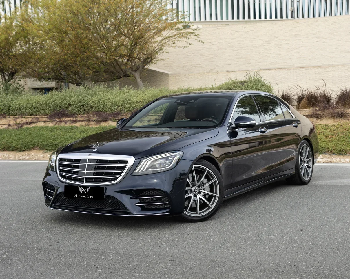 Mercedes-Benz  S-Class  450  2019  Automatic  124,000 Km  6 Cylinder  Rear Wheel Drive (RWD)  Sedan  Black