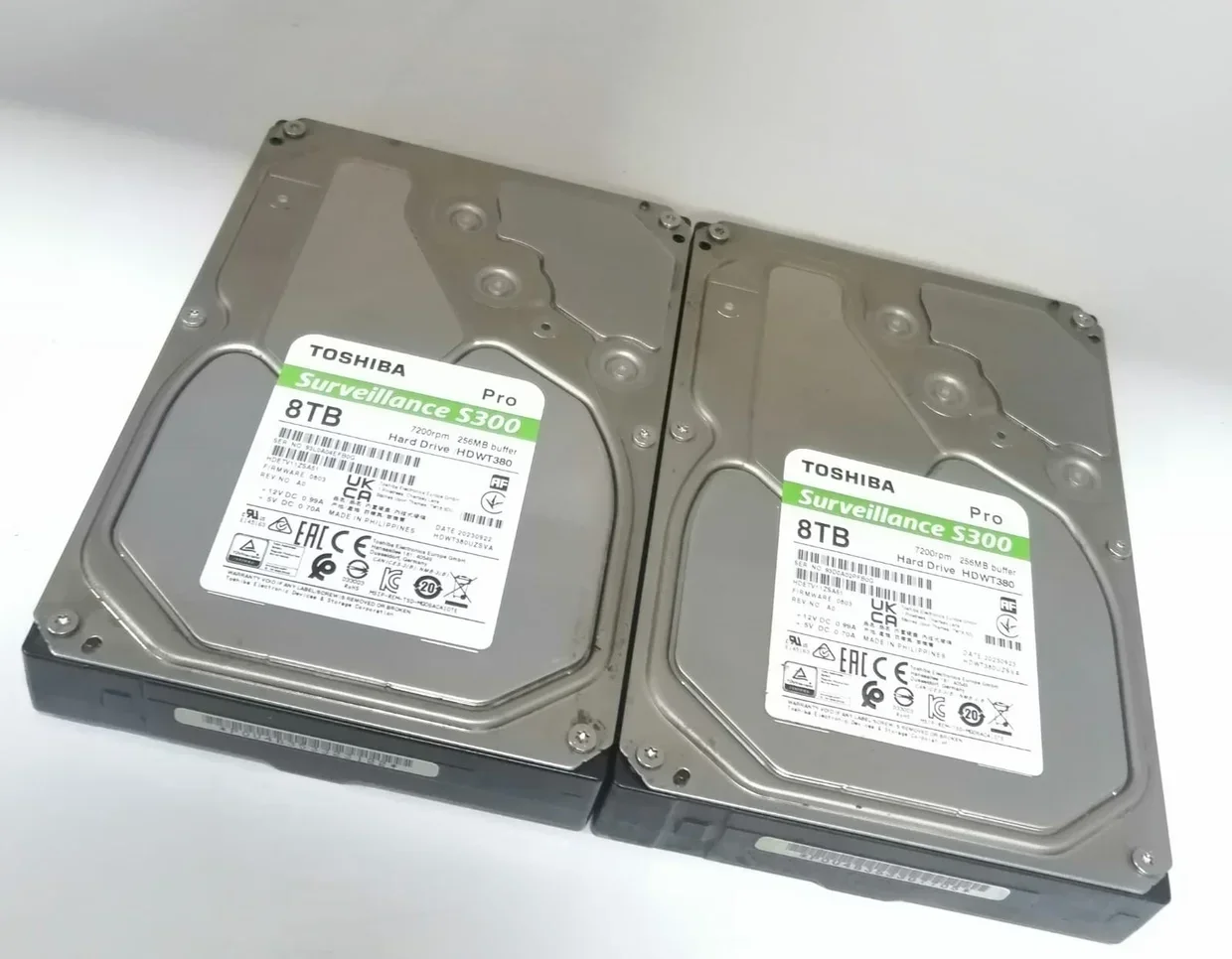 Storage Drives Toshiba  Internal  SATA  7200 RPM  Warranty /  HDD /  8 TB