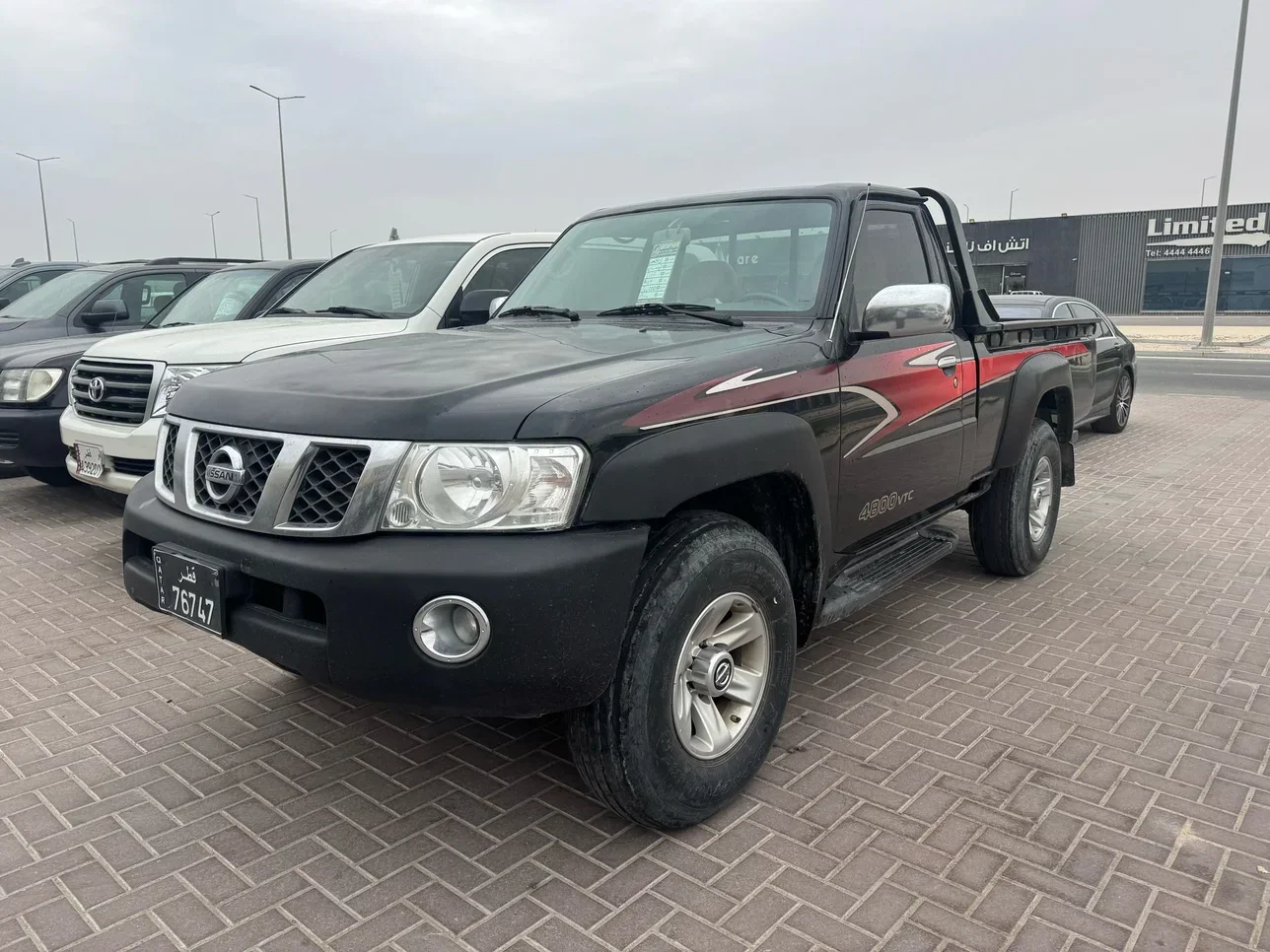 Nissan  Patrol  SGL  2017  Automatic  246,000 Km  6 Cylinder  Four Wheel Drive (4WD)  Pick Up  Black