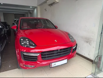 Porsche  Cayenne  GTS  2016  Automatic  100,000 Km  8 Cylinder  Four Wheel Drive (4WD)  SUV  Red