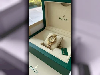 Watches - Rolex  - Analogue Watches  - Gold  - Women Watches