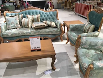 Sofas, Couches & Chairs Pan Emirates  - Silk  - Green & Beige