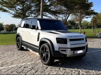 Land Rover  Defender  110 HSE  2022  Automatic  58,500 Km  6 Cylinder  Four Wheel Drive (4WD)  SUV  White  With Warranty