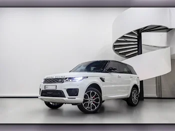 Land Rover  Range Rover  Sport  2018  Automatic  62,255 Km  8 Cylinder  Four Wheel Drive (4WD)  SUV  White Matte