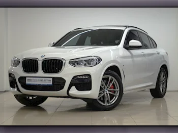 BMW  X-Series  X4  2021  Automatic  27,000 Km  4 Cylinder  All Wheel Drive (AWD)  SUV  White  With Warranty