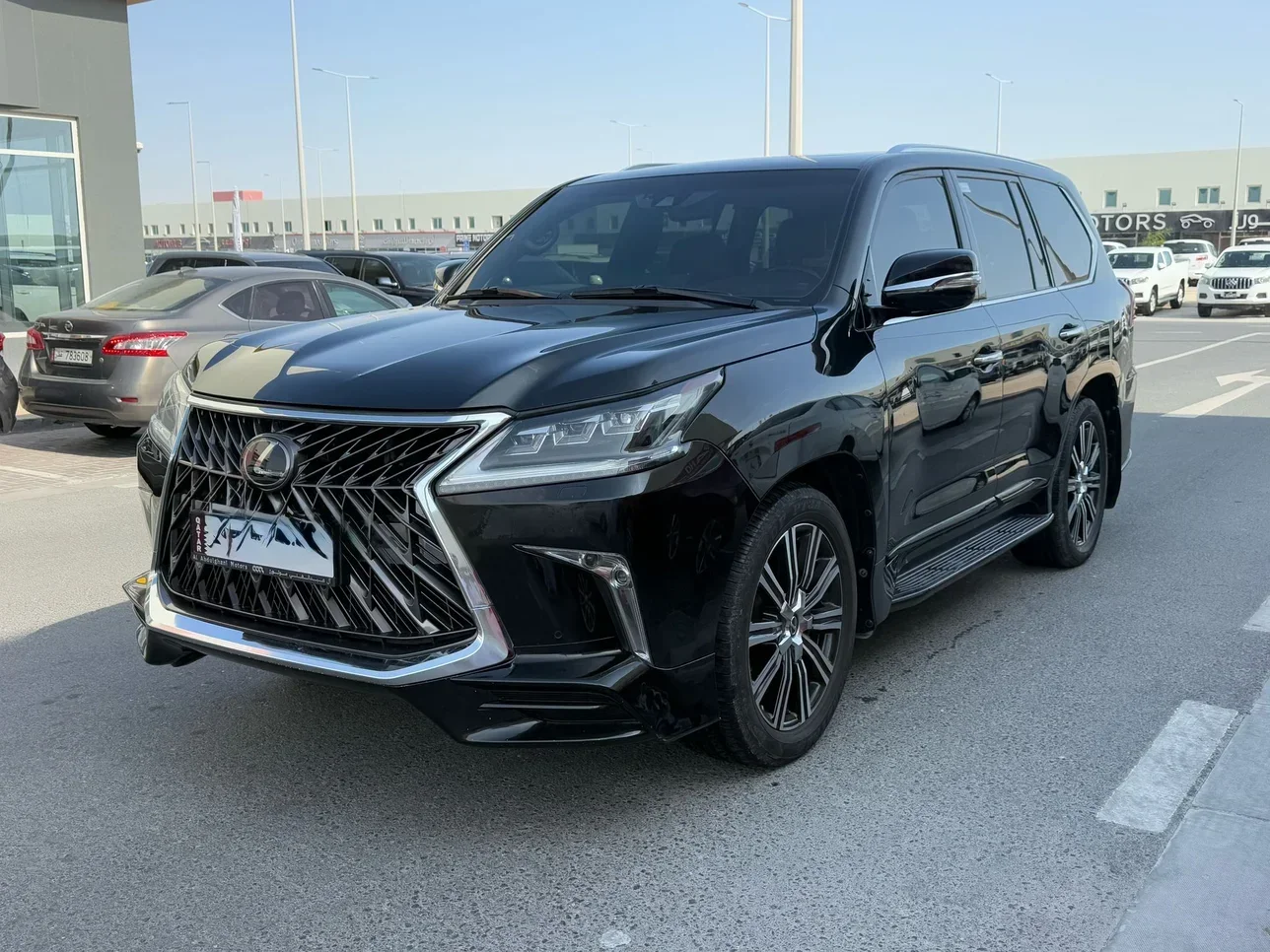 Lexus  LX  570  2018  Automatic  139,000 Km  8 Cylinder  Four Wheel Drive (4WD)  SUV  Black