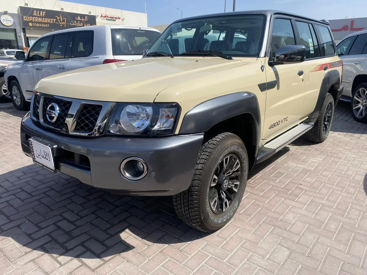 Nissan  Patrol  Super Safari  2024  Manual  2,900 Km  6 Cylinder  Four Wheel Drive (4WD)  SUV  Beige  With Warranty