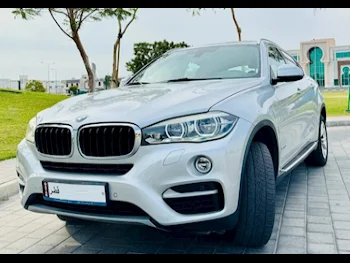 BMW  X-Series  X6  2016  Automatic  70,491 Km  6 Cylinder  Four Wheel Drive (4WD)  SUV  Silver