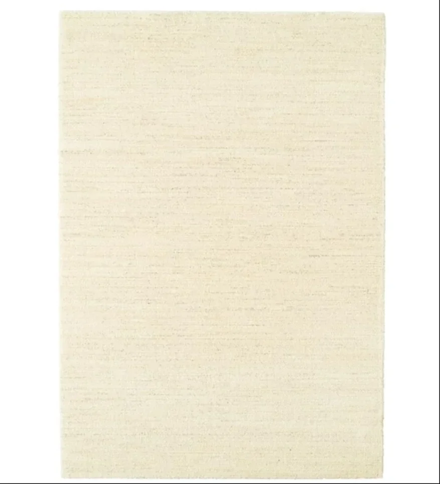 Rugs IKEA  Polypropylene  Beige  Non-Slip Backing  Living Room