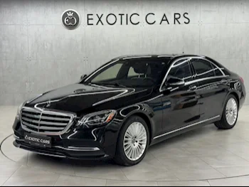 Mercedes-Benz  S-Class  560  2018  Automatic  66,000 Km  8 Cylinder  Rear Wheel Drive (RWD)  Sedan  Black