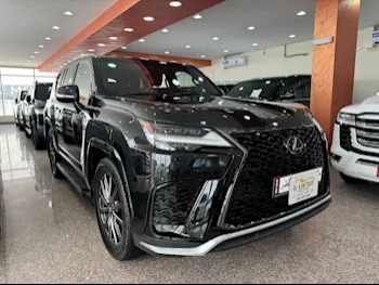 Lexus  LX  600 F Sport  2022  Automatic  38,000 Km  6 Cylinder  Four Wheel Drive (4WD)  SUV  Black  With Warranty