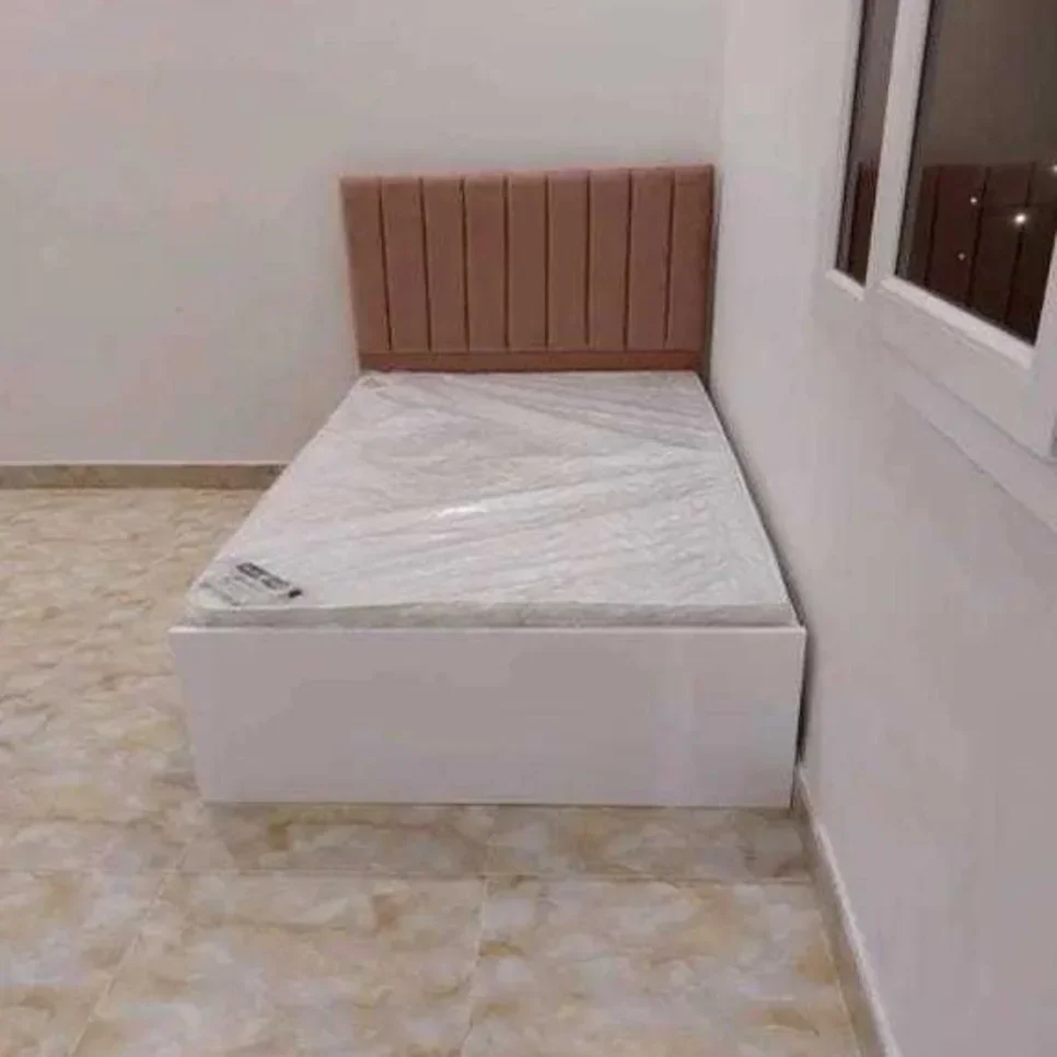 Beds - Twin  - Gray  - Mattress Included