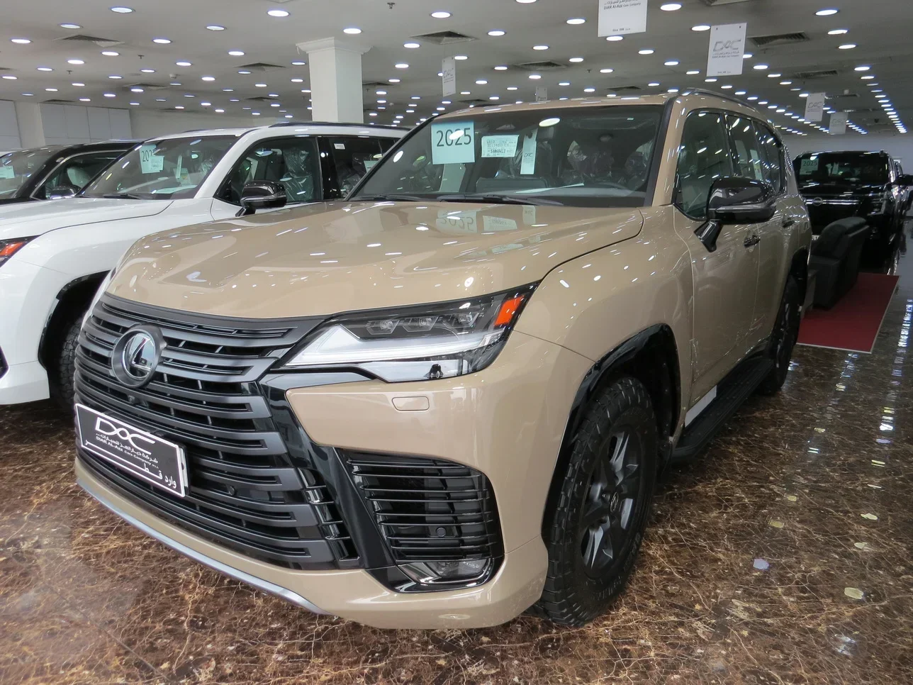 Lexus  LX  600 Luxury  2025  Automatic  0 Km  6 Cylinder  Four Wheel Drive (4WD)  SUV  Beige  With Warranty