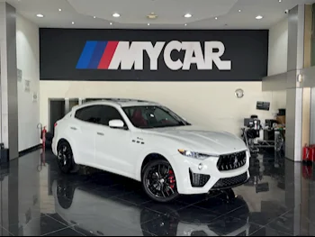 Maserati  Levante  Modena S  2022  Automatic  81,000 Km  6 Cylinder  Rear Wheel Drive (RWD)  Sedan  White  With Warranty