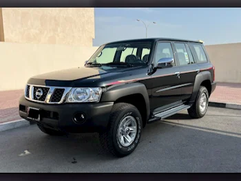 Nissan  Patrol  GL  2024  Manual  0 Km  6 Cylinder  Four Wheel Drive (4WD)  SUV  Black  With Warranty