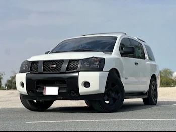 Nissan  Armada  LE  2006  Automatic  230,000 Km  8 Cylinder  Four Wheel Drive (4WD)  SUV  White