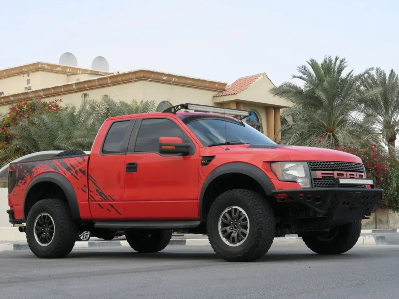 Ford Raptor SVT Red 2010 For Sale in Qatar