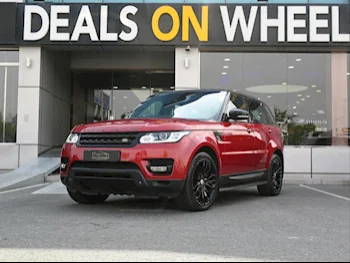 Land Rover  Range Rover  Sport Super charged  2014  Automatic  210,000 Km  8 Cylinder  Four Wheel Drive (4WD)  SUV  Red