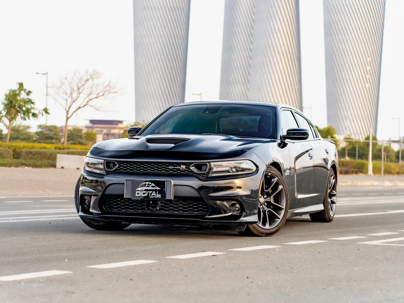 Dodge  Charger  Scat Pack  2023  Automatic  30,000 Km  8 Cylinder  Rear Wheel Drive (RWD)  Sedan  Black  With Warranty