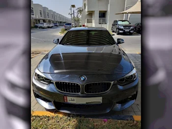 BMW  4-Series  420 I  2019  Automatic  44,000 Km  4 Cylinder  Rear Wheel Drive (RWD)  Sedan  Gray  With Warranty