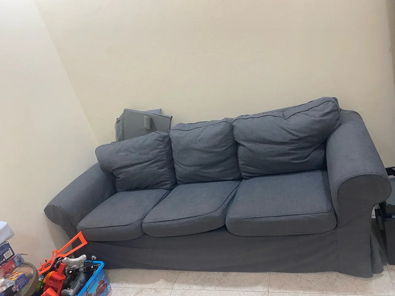 Sofas, Couches & Chairs IKEA  3-Seat Sofa  - Fabric  - Gray