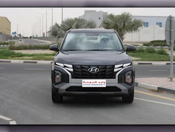 Hyundai  Creta  2025  Automatic  0 Km  4 Cylinder  Front Wheel Drive (FWD)  SUV  Gray  With Warranty