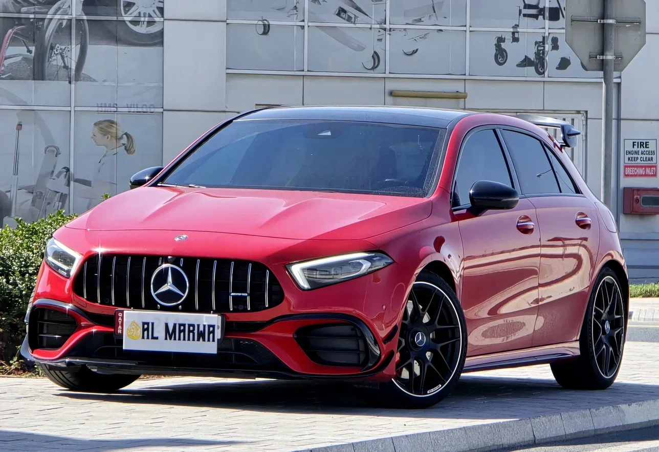 Mercedes-Benz  A-Class  45 AMG  2020  Automatic  28,000 Km  4 Cylinder  Rear Wheel Drive (RWD)  Hatchback  Red