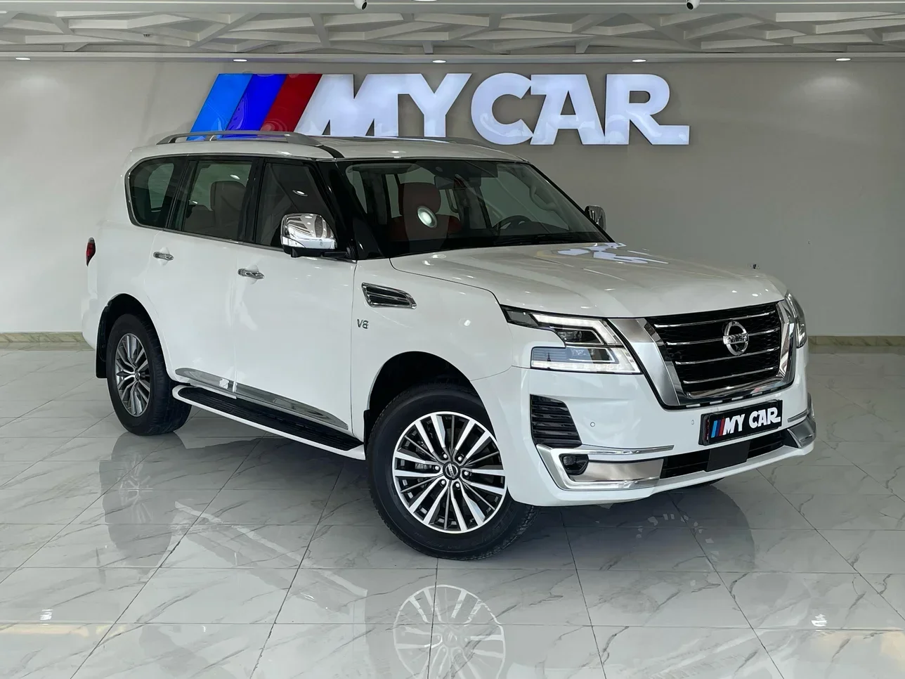 Nissan  Patrol  Platinum  2020  Automatic  55,000 Km  8 Cylinder  Four Wheel Drive (4WD)  SUV  White