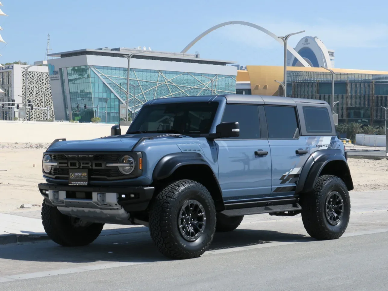 Ford  Bronco  Raptor  2023  Automatic  4,800 Km  6 Cylinder  Four Wheel Drive (4WD)  SUV  Blue  With Warranty