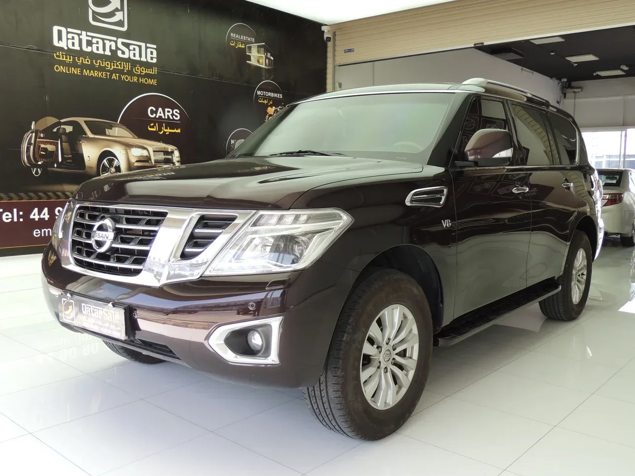 Nissan  Patrol  SE  2016  Automatic  197,000 Km  8 Cylinder  Four Wheel Drive (4WD)  SUV  Maroon