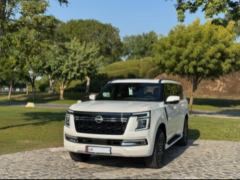 Nissan  Patrol Platinum  6 Cylinder  SUV 4x4  White  2025
