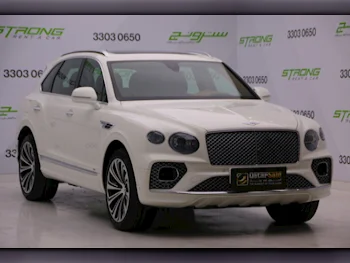 Bentley  Bentayga  2021  Automatic  19,000 Km  8 Cylinder  Four Wheel Drive (4WD)  SUV  White