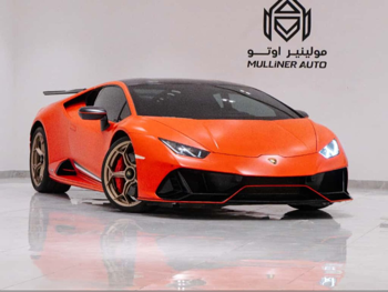 Lamborghini  Huracan  EVO  2021  Automatic  3,000 Km  10 Cylinder  Rear Wheel Drive (RWD)  Coupe / Sport  Red  With Warranty