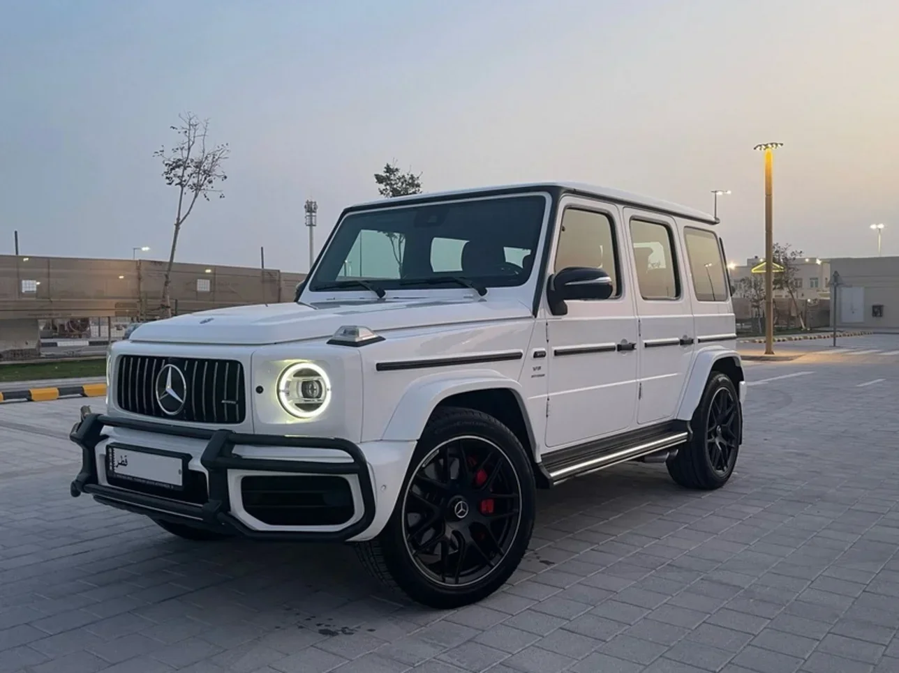 Mercedes-Benz  G-Class  63 AMG  2019  Automatic  64,000 Km  8 Cylinder  Four Wheel Drive (4WD)  SUV  White