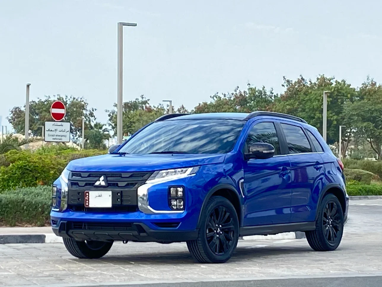 Mitsubishi  ASX  2024  Automatic  15,000 Km  4 Cylinder  Front Wheel Drive (FWD)  SUV  Blue  With Warranty