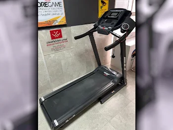 Gym Equipment Machines - Treadmill  - Black