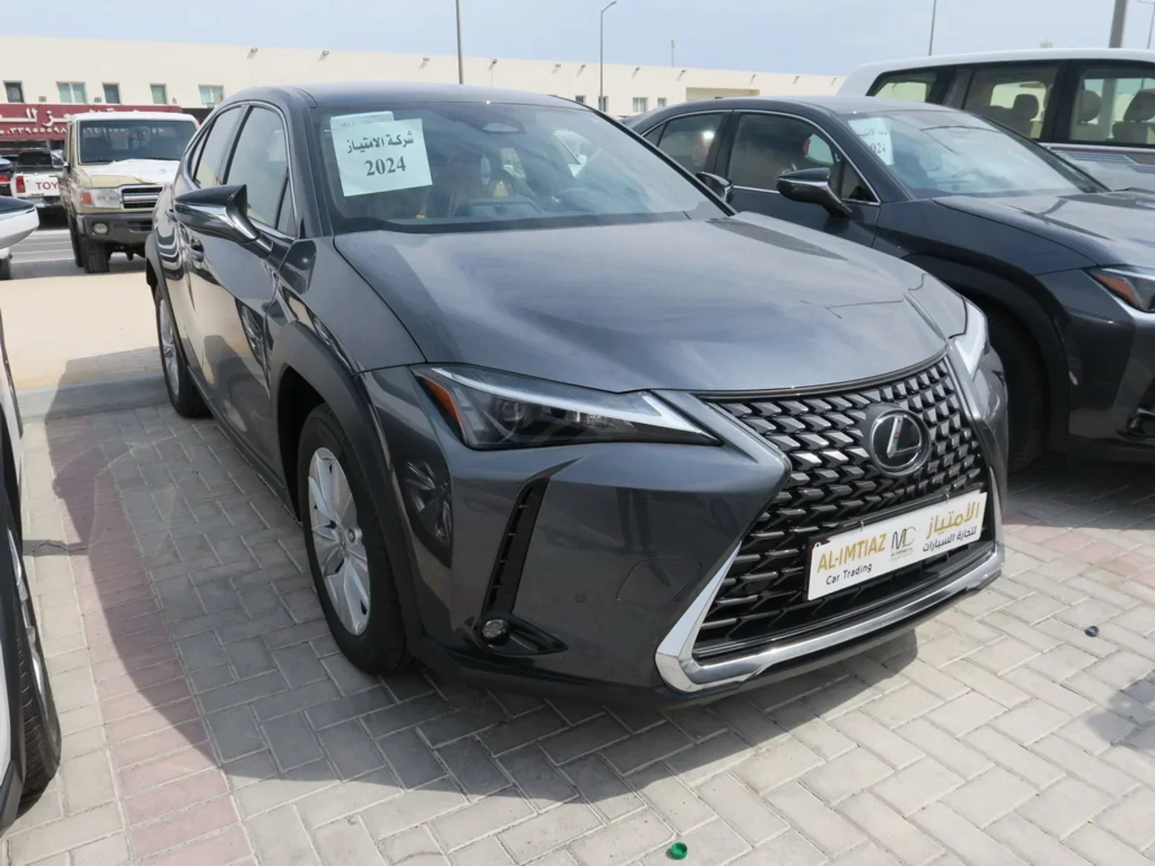 Lexus  UX  300 H  2024  Automatic  0 Km  4 Cylinder  Rear Wheel Drive (RWD)  Sedan  Gray  With Warranty