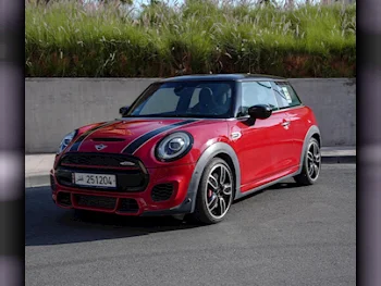 Mini  Cooper  JCW  2020  Automatic  43,000 Km  4 Cylinder  Front Wheel Drive (FWD)  Hatchback  Red  With Warranty