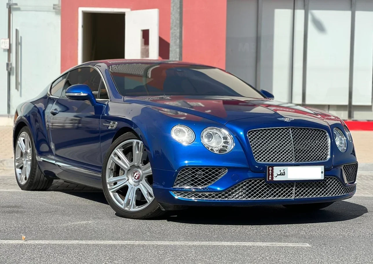 Bentley  Continental  GT  2016  Automatic  65,000 Km  8 Cylinder  All Wheel Drive (AWD)  Coupe / Sport  Blue