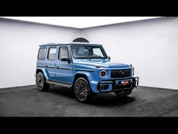 Mercedes-Benz  G-Class  63 AMG  2025  Automatic  3,000 Km  8 Cylinder  Four Wheel Drive (4WD)  SUV  Blue