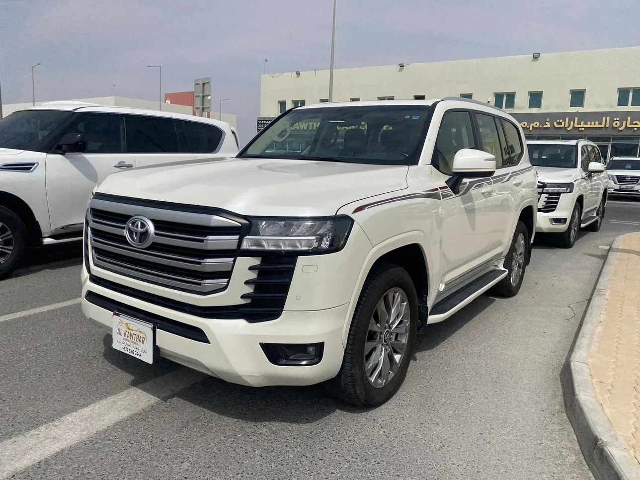 Toyota  Land Cruiser  GXR Twin Turbo  2022  Automatic  59,000 Km  6 Cylinder  Four Wheel Drive (4WD)  SUV  White  With Warranty