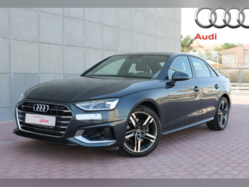 Audi  A4  2.0 T  2022  Automatic  46,000 Km  4 Cylinder  Front Wheel Drive (FWD)  Sedan  Dark Gray  With Warranty