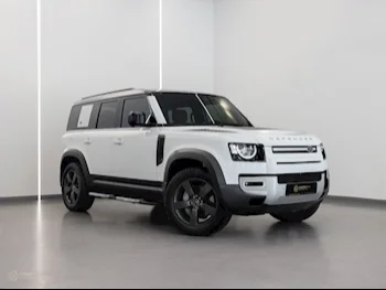 Land Rover  Defender  110 HSE  2023  Automatic  41,000 Km  6 Cylinder  Four Wheel Drive (4WD)  SUV  White  With Warranty