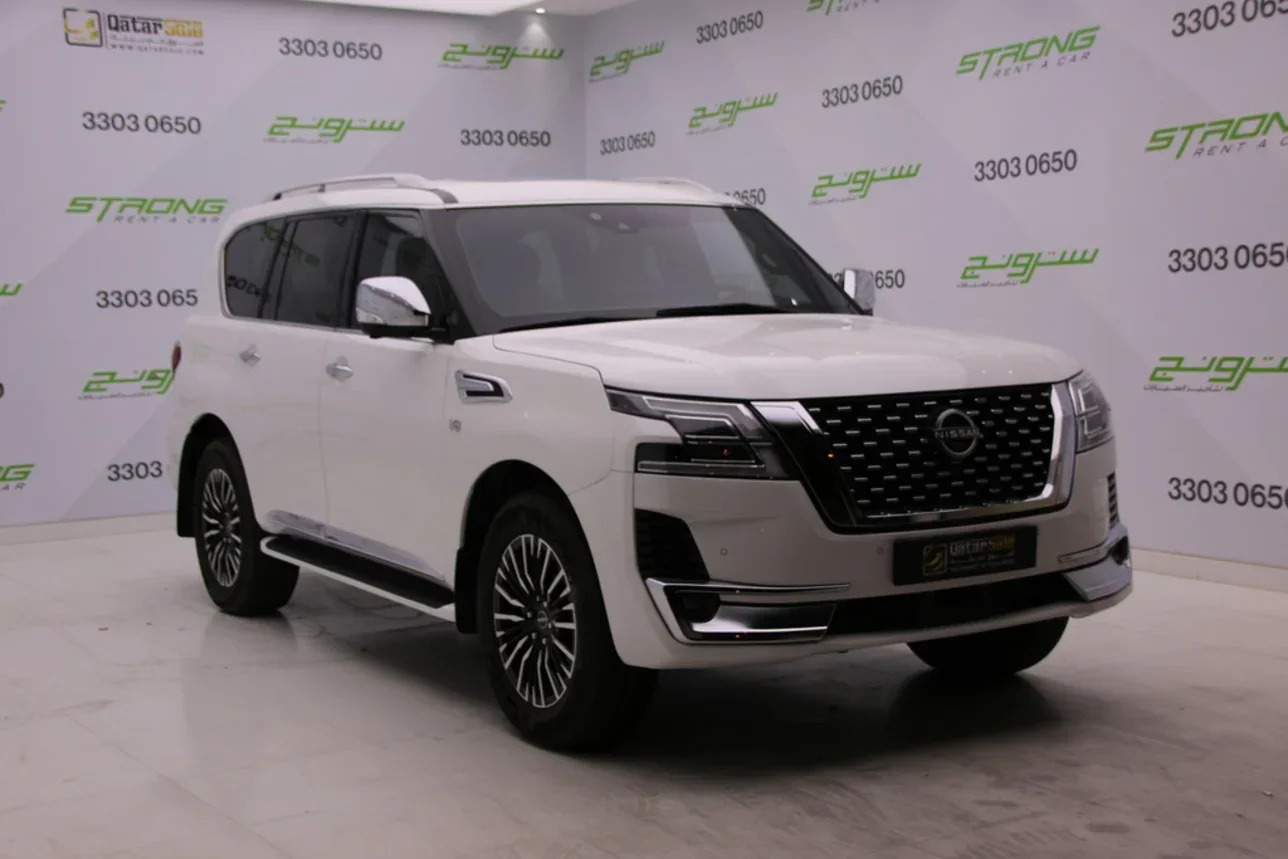 Nissan  Patrol  Platinum  2014  Automatic  36,735 Km  8 Cylinder  Four Wheel Drive (4WD)  SUV  White