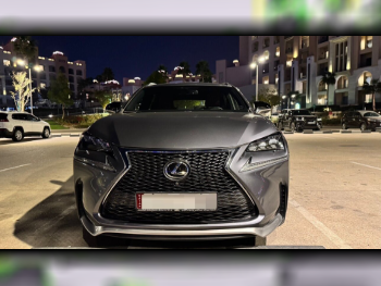 Lexus  NX  200t F Sport  2015  Automatic  107,000 Km  4 Cylinder  All Wheel Drive (AWD)  SUV  Gray