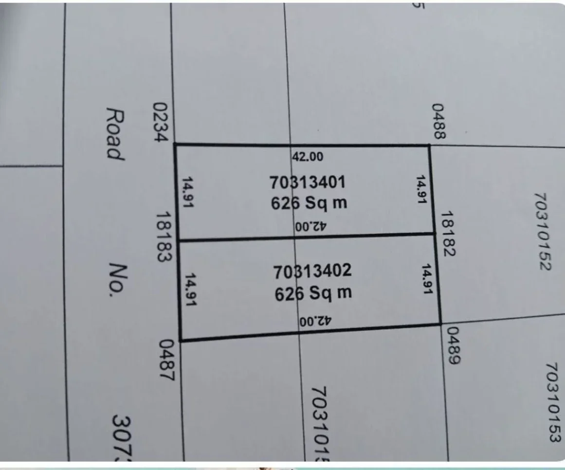 Lands For Sale in Al Daayen  - Sumaysimah  -Area Size 626 Square Meter