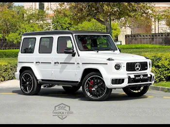 Mercedes-Benz  G-Class  63 AMG  2025  Automatic  0 Km  8 Cylinder  Four Wheel Drive (4WD)  SUV  White  With Warranty